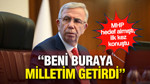 MHP hedef göstermişti: Mansur Yavaş'tan ilk açıklama