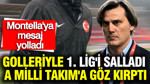 Golleriyle 1. Lig'i salladı, A Milli Takım'a göz kırptı: Montella'ya mesaj yolladı