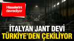 İtalyan jant devi Türkiye’den çekiliyor