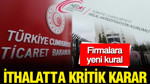 Helal belgeli ürün ithalatında yeni dönem: Firmalara TAREKS şartı