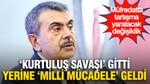 Müfredatta tartışma yaratacak değişiklik: "Kurtuluş Savaşı" yerine "Milli Mücadele"