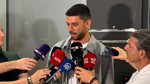 Trabzonspor'un yeni transferi Cenk Özkacar Trabzon'a geldi: 'Hedefim Milli Takım'