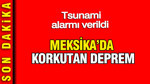 Meksika'da korkutan deprem: Tsunami alarmı verildi