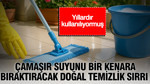 Çamaşır suyunu bir kenara bıraktıracak doğal temizlik sırrı: Yıllardır kullanılıyormuş