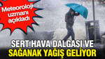 Meteoroloji uzmanı açıkladı: Sert hava dalgası ve sağanak yağış geliyor