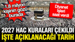 Diyanet saat verdi: 2027 Hac Kura Sonuçları duyurulacak