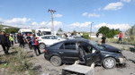 Kars'ta 3 araç çarpıştı: 5 yaralı