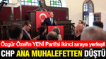 CHP ana muhalefetten düştü: Özgür Özel'in YENİ Parti'si ikinci sıraya yerleşti
