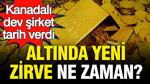 Kanadalı dev şirket TD Securities altında tarih verdi: Altında yeni zirve ne zaman?