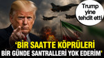 ABD Başkanı Trump'tan İran'a: 'Anlaşmaya varmak yok etmekten daha iyidir'