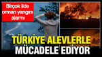 Türkiye alevlerle mücadele ediyor: Birçok ilde orman yangını alarmı