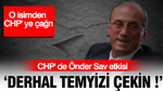 CHP'de istifa depremi: Hurşit Güneş'ten yönetime acil kurultay çağrısı