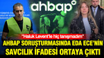 AHBAP soruşturmasında Eda Ece’nin savcılık ifadesi ortaya çıktı: Haluk Levent’le hiç tanışmadım