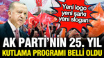 AK Parti'nin 25. yıl kutlama planı ortaya çıktı: Yeni logo, özel beste ve 25. yıl sloganı