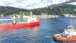 İstanbul Boğazı'nda deniz trafiği durdu: Dev gemi arızalandı