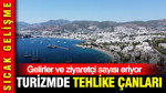 Turizm rakamlarını TÜİK açıkladı: Gelirler ve ziyaretçi sayısı eriyor