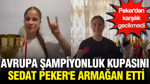 Avrupa şampiyonu Melis Nazlıcan Talın’a Sedat Peker’den 500 bin TL destek