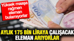 Aylık 175 bin liraya çalışacak eleman arıyorlar: Yüksek maaşa rağmen eleman bulamıyorlar