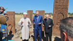 Cumhurbaşkanı Erdoğan Ahlat Selçuklu Kabristanı’nı ziyaret etti