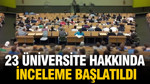 23 vakıf üniversitesine inceleme: Yüzde 25 sınırı aşıldı mı?