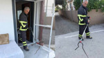 Hatay Arsuz'da evde görülen yılan doğal yaşamına salındı