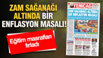 YENİÇAĞ Gazetesi: ZAM SAĞANAĞI ALTINDA BİR ENFLASYON MASALI