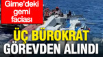 Girne’deki gemi faciası KKTC'de üç bürokrat görevden alındı