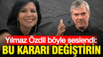 Yılmaz Özdil böyle seslendi: Bu kararı değiştirin