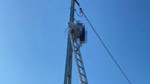 Elektrik tamiri için çıktığı direkte can verdi