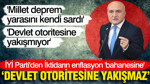 İYİ Parti'den OVP'deki deprem vurgusuna: Millet bu yarayı kendi sardı