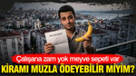Kiramı muzla ödeyebilir miyim?