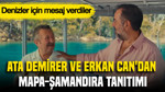 Ata Demirer ve Erkan Can’dan mapa-şamandıra tanıtımı: Su altındaki yaşam için çağrı