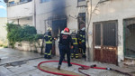 Çorum’da apartman dairesi alevlere teslim oldu