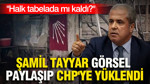 Şamil Tayyar görsel paylaşıp CHP'ye yüklendi: 'Halk' tabelada mı kaldı?