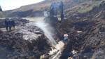 Hakkari’de 3 bin 500 rakımda su hattı arızasına müdahale