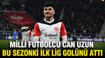 Milli futbolcu Can Uzun bu sezonki ilk lig golünü attı