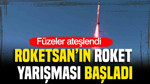 ROKETSAN’ın Roket Yarışması Aksaray’da başladı: Füzeler ateşlendi