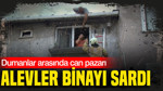 Kartal'da alevler binayı sardı: Dumanlar arasında can pazarı