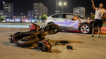 Kayseri’de otomobille motosiklet çarpıştı: 1 yaralı