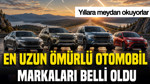 En uzun ömürlü otomobil markaları belli oldu: Yıllara meydan okuyorlar