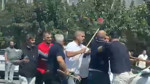 Taşlı sopalı kavga: Yaralılar var