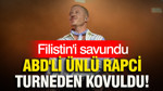 Filistin'i savundu: ABD'li ünlü rapci turneden kovuldu