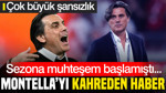 Sezona muhteşem başlamıştı... Çok büyük şansızlık: Montella'yı kahreden haber
