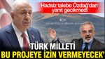 Sırrı Sakık'ın hadsiz talebine Özdağ'dan yanıt gecikmedi: İzin vermeyeceğiz