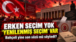 Bahçeli'den Seçim Açıklaması: Yenilenme Süreci Gündeme Gelebilir