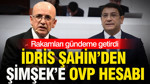 İdris Şahin’den Mehmet Şimşek’e OVP hesabı: Rakamları gündeme getirdi