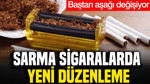 Sarma sigaralarda yeni düzenleme: Baştan aşağı değişiyor