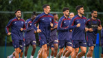 Trabzonspor derbi mesaisine taktik çalışmayla devam etti
