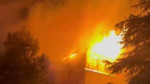 Kahramanmaraş’ta çatı yangını korkuttu
