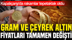 Kapalıçarşı'da altın fiyatları değişti: Gram altın, çeyrek altın kaç TL oldu? (17 Eylül 2026)